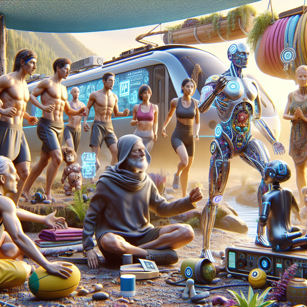 AI fitness for digital nomads