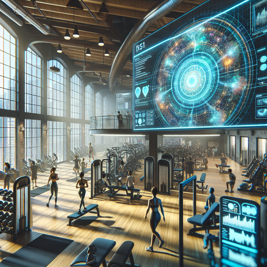 AI gym smart displays